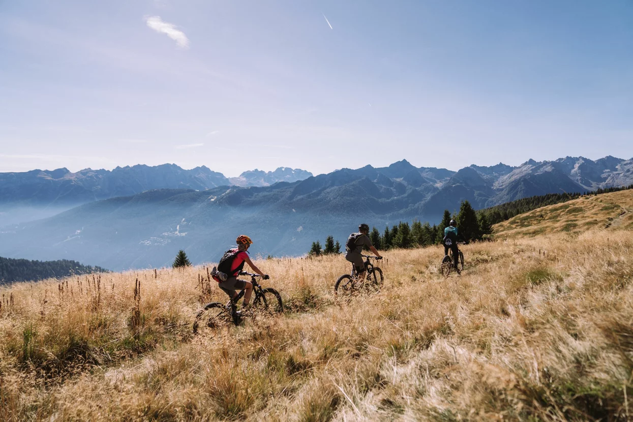 Itinerari MTB in autunno in Val di Sole Trentino